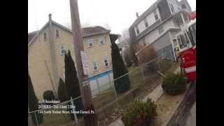 preview picture of video '20130302 2nd alarm 144 N Walnut St., Mount Carmel'