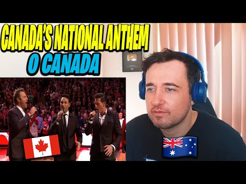 Australian Reaction to The Best Rendition of Canada's National Anthem (O Canada) - The Tenors