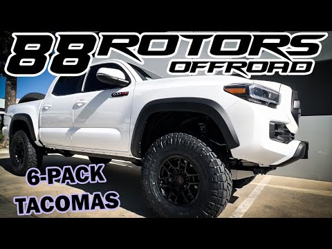 6 DIFFERENT TACOMA LIFT PACKAGES - RANGING FROM $1500 to $6500 w/ WHEELS & TIRES.