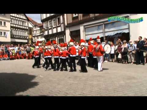 Werraland.net Vor Ort - Eschwege Johannisfest - Platzkonzert auf dem Obermarkt 2012