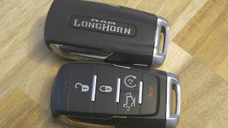 DIY - Ram Longhorn Key Fob Battery Replacement - EASY