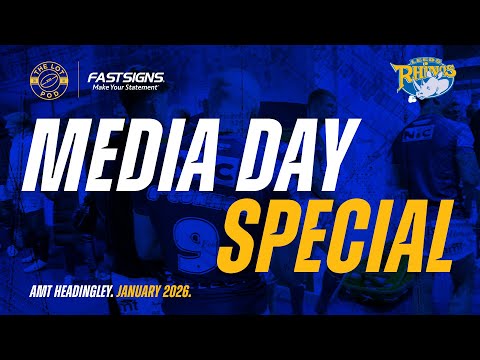 The Lot Pod Leeds Rhinos Media Day Special