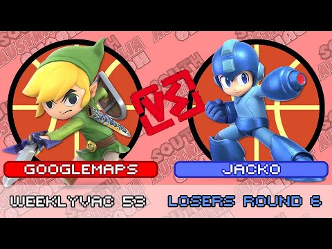 WeeklyVac 53 - SSBU - GoogleMaps (Toon Link) vs Jacko (Mega Man, Palutena)