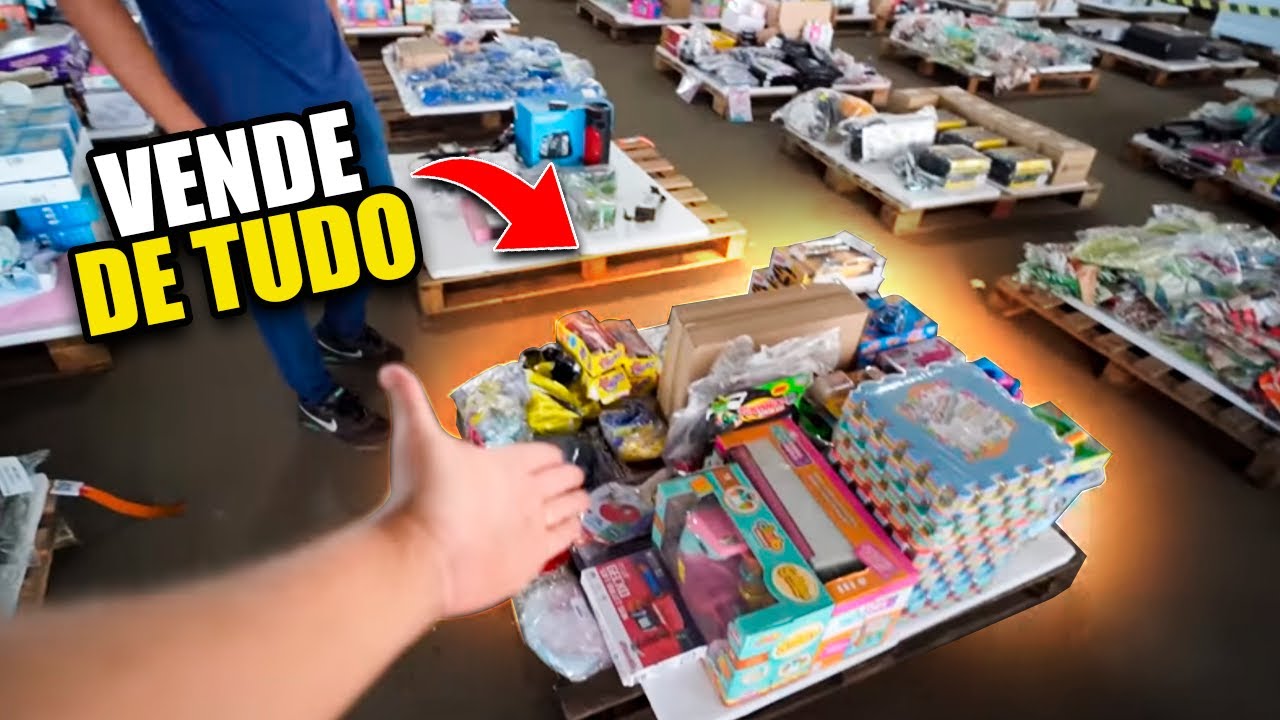 LEILÃO QUE VENDE DE TUDO para COMEÇAR UM NOVO NEGÓCIO *melhor que receita federal*