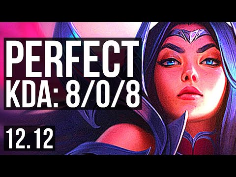 IRELIA vs AKALI (MID) | 8/0/8, Legendary, 300+ games | KR Master | 12.12