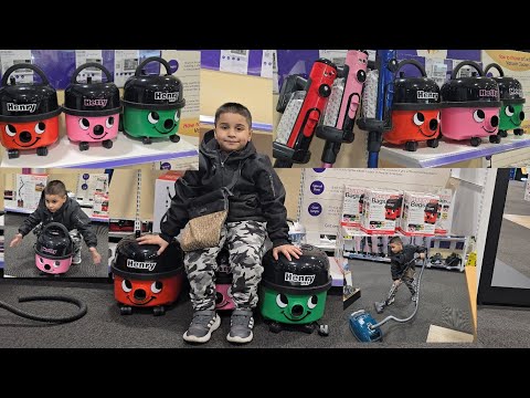 GBHENRY pays surprise visit #gbhenry #hoover #vacuumcleaner #cleanwithme #cleaning #hetty #henry #gb
