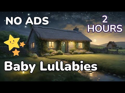🎵 Too‐Ra‐Loo‐Ra‐Loo‐Ral | Irish Lullaby ⭐ Super Relaxing Baby Sleep Music 🎵 2 Hours | NO ADS