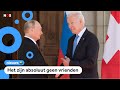 Belangrijke ontmoeting tussen presidenten Poetin en Biden