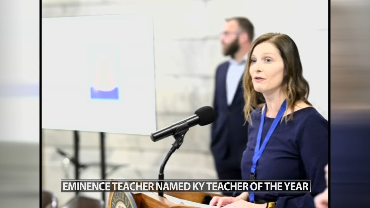 Eminence middle school teacher named Kentucky Teacher of the Year