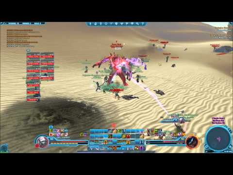 SWTOR SW Patch 1.2 - World Event - Rakghoul Outbreak - Zama Brak Heroic World Boss