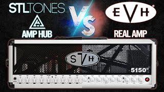 Video thumbnail for STL Tones AmpHub 5153 VS. Real Amp (EVH 5150 III) ⚔️ by Gergo Hajer
