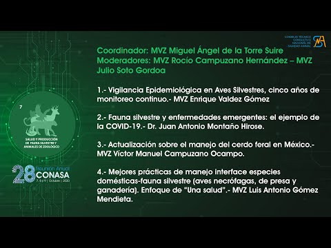 SALUD Y PRODUCCIÓN DE FAUNA SILVESTRE Y ANIMALES DE ZOOLÓGICO
