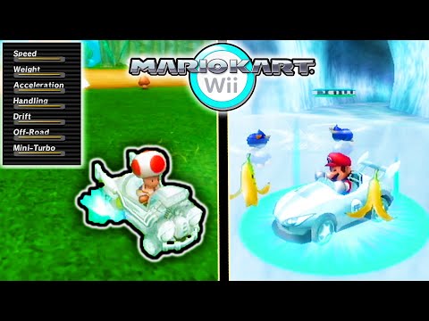Platinum KARTS With Perfect Stats in Mario Kart Wii