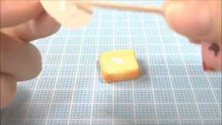 【フェイクフード】紙粘土で目玉焼きトーストの作り方Piyoko Мamechiyo