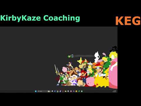 KirbyKaze Coaching with KEG - Sheik Falco: Go Up and Down; Maneuver All Around (the lasers)