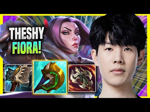 THESHY IS SO GOOD WITH FIORA! - WBG TheShy Plays Fiora TOP vs Tryndamere! | Season 2022