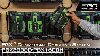 EGO PGX COMMERCIAL CHARGING 1600W HUB & 3-PORT DOCK