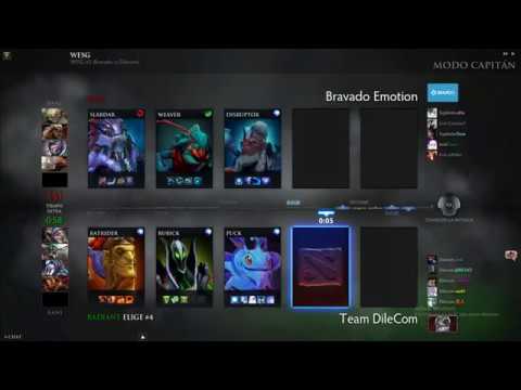 Dota 2:WESG ASIA 2017 DILECOM(PERÚ) VS BRAVADO(SUDÁFRICA) | FULL GAME  | HD