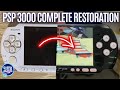 PSP 3000 Complete Restoration Disassembly And Custom Rebuild