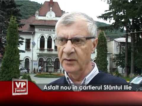 Asfalt nou în cartierul Sfântul Ilie