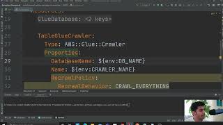 Learn how to write Infrastructure Code for Glue  crawlers and databases using serverless Framework
