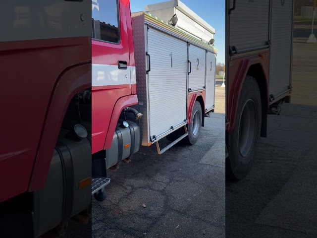 989088 Fire engine VOLVO FL10 4x2 1997, Low mileage