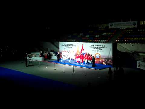 10-th European karate championships for regions. Moscow 2012.