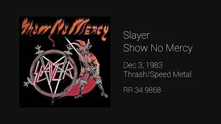 Aggressive Perfector - Slayer (Show No Mercy / RR 34 9868)