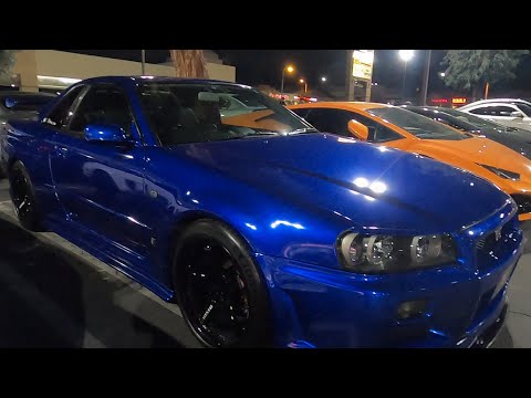 Lowkey JDM goodies and R34 goes NUTS