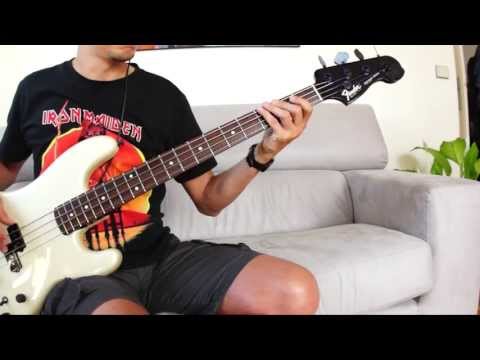 BRUNO MARS - Locked out of heaven [BASS COVER]