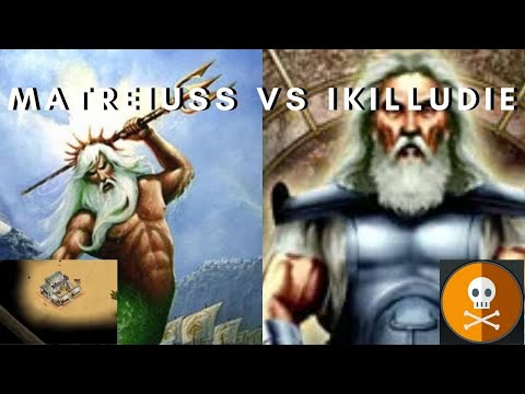 Matreiuss (Poseidon) vs IKillUDie (Oranos) - Age of Mythology: The Titans (Game 1)