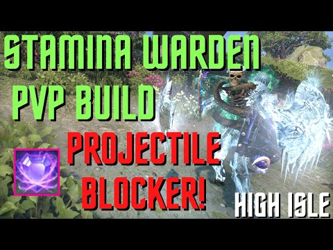 Brilliant Shimmering Shield - Stamina Warden PVP Build - ESO High Isle