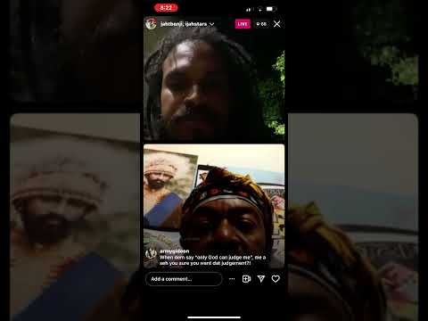 Rasta’s reasoning,￼Jah T benji aka T’Jean  and ijah star. About Rasta Present situation. Den & now