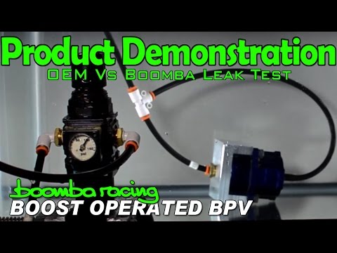 Ford OEM Bypass Valve [BPV] vs Boomba Boost Operated BOV Leak Test