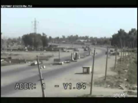 Massive Road Side Bomb Iraq