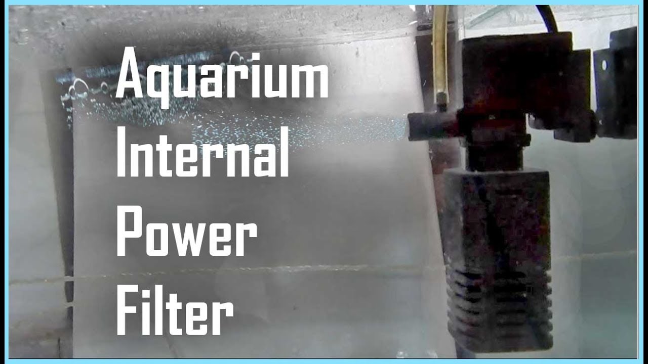 How To Use Aquarium Filter || Internal Power Filter