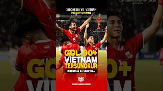 Download lagu Laga Penentuan | DRAMA DETIK TERAKHIR! Indonesia Tumbangkan Vietnam 2-1 di AFF U-19 2026 mp3 Download lagu Laga Penentuan | DRAMA DETIK TERAKHIR! Indonesia Tumbangkan Vietnam 2-1 di AFF U-19 2026 mp3