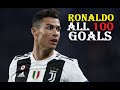 Cristiano Ronaldo all 100 Goals with Juventus 2018-2021 - 4K