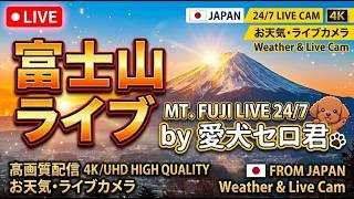 🔴 Live: Mount Fuji Japan 24/7 | Stunning View from Shizuoka Fuji City |富士山ライブ live webcam