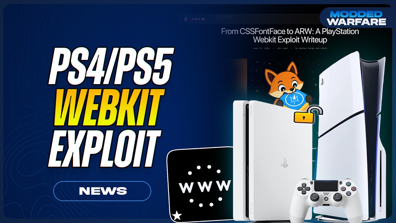 New PS4/PS5 WebKit exploit released (Overview & Setup)