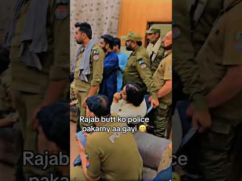 rajab butt arrested by police #music #artist #rap