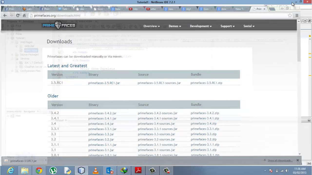 PRIMEFACES: Layout and Layout Unit