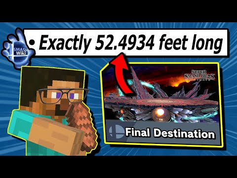 How to MEASURE a Stage's SIZE — Random Smash Wiki Trivia