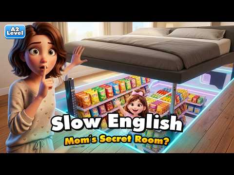 Mom’s Secret Room? | Easy English Listening for Beginners (A2 Level)