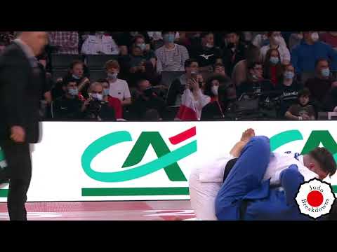 Joseph Terhec vs. Min-Jong Kim - O100 Mens Judo Grand Slam Paris 2022