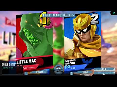 Everest PNW Invitational - Pool 2 - Signas (Little Mac) vs Zerango (Cpt. Falcon)