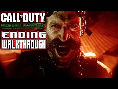 CALL OF DUTY MODERN WARFARE REMASTERED Gameplay Walkthrough Part 5 Ending (1080p) No Commentary