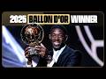 OUSMANE DEMBÉLÉ WINS THE 2025 BALLON D OR Emotional Speech ️ CBS Sports Golazo