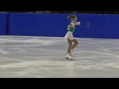 12. Santa Claus Cup 2018: Margorita Fokina (RUS) - FS Cubs Girls ISU 9 Free Skating