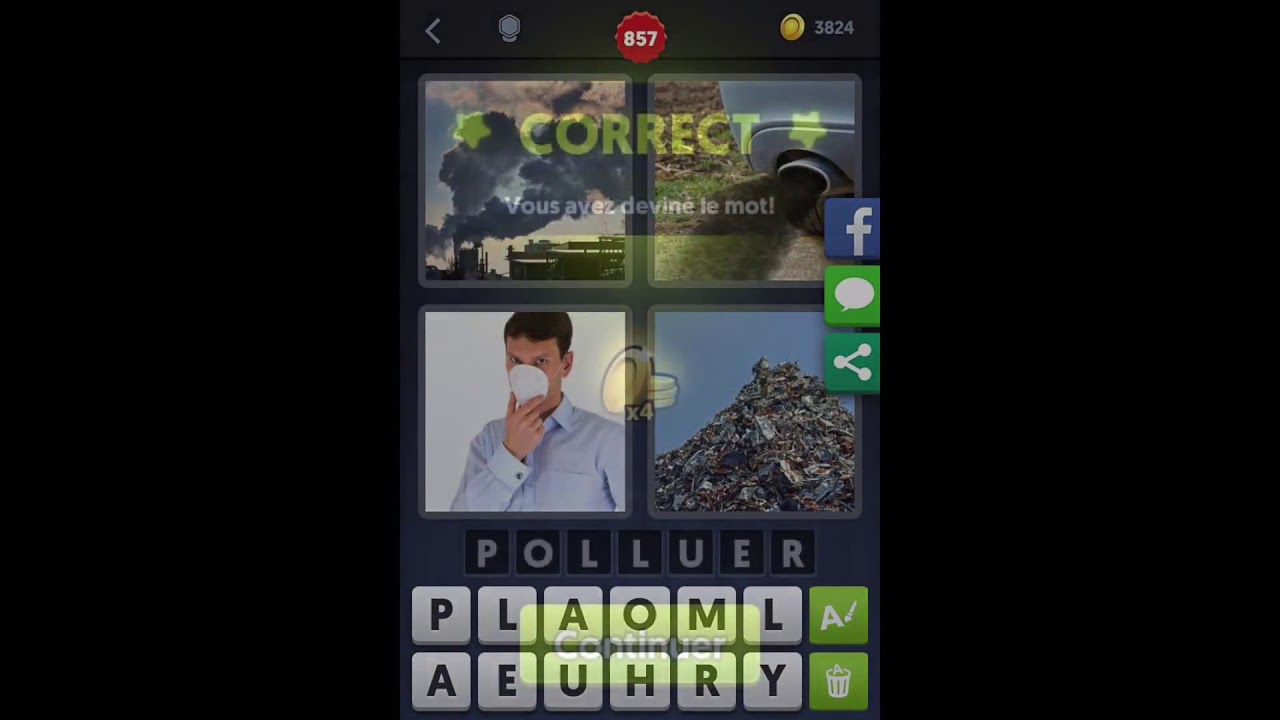 4 IMAGES 1 MOT - NIVEAU 800 - 900 (#)